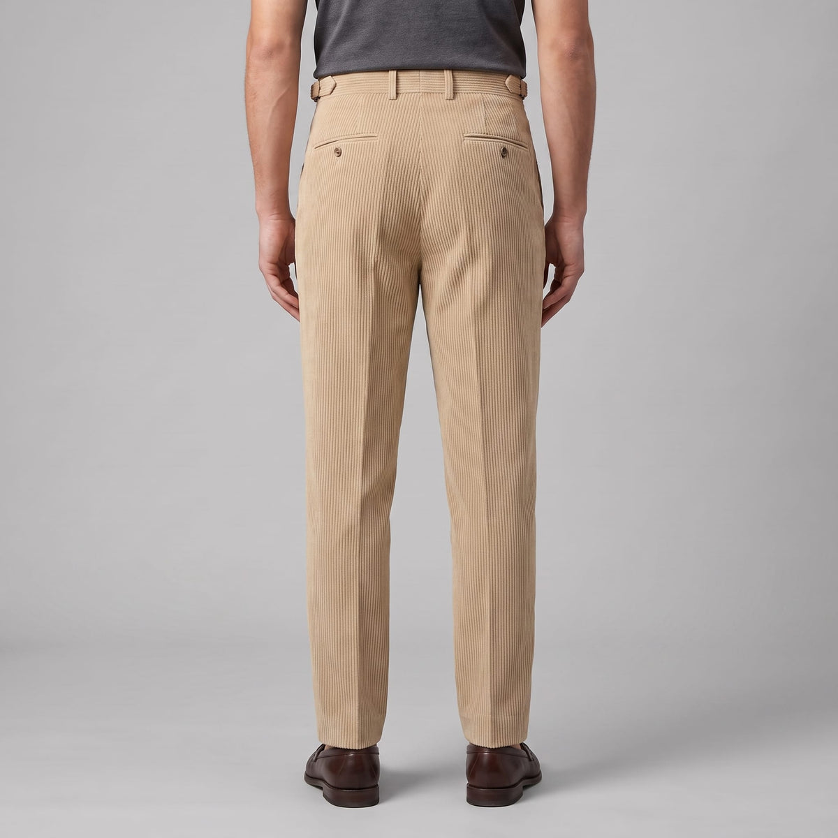 Roark Pleated Corduroy Pants