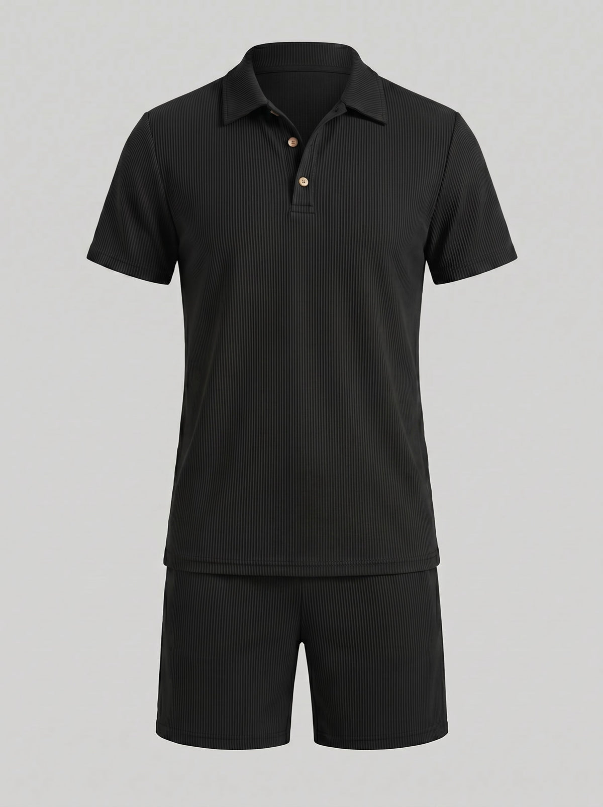 Bowen Corduroy Polo and Shorts Set_10