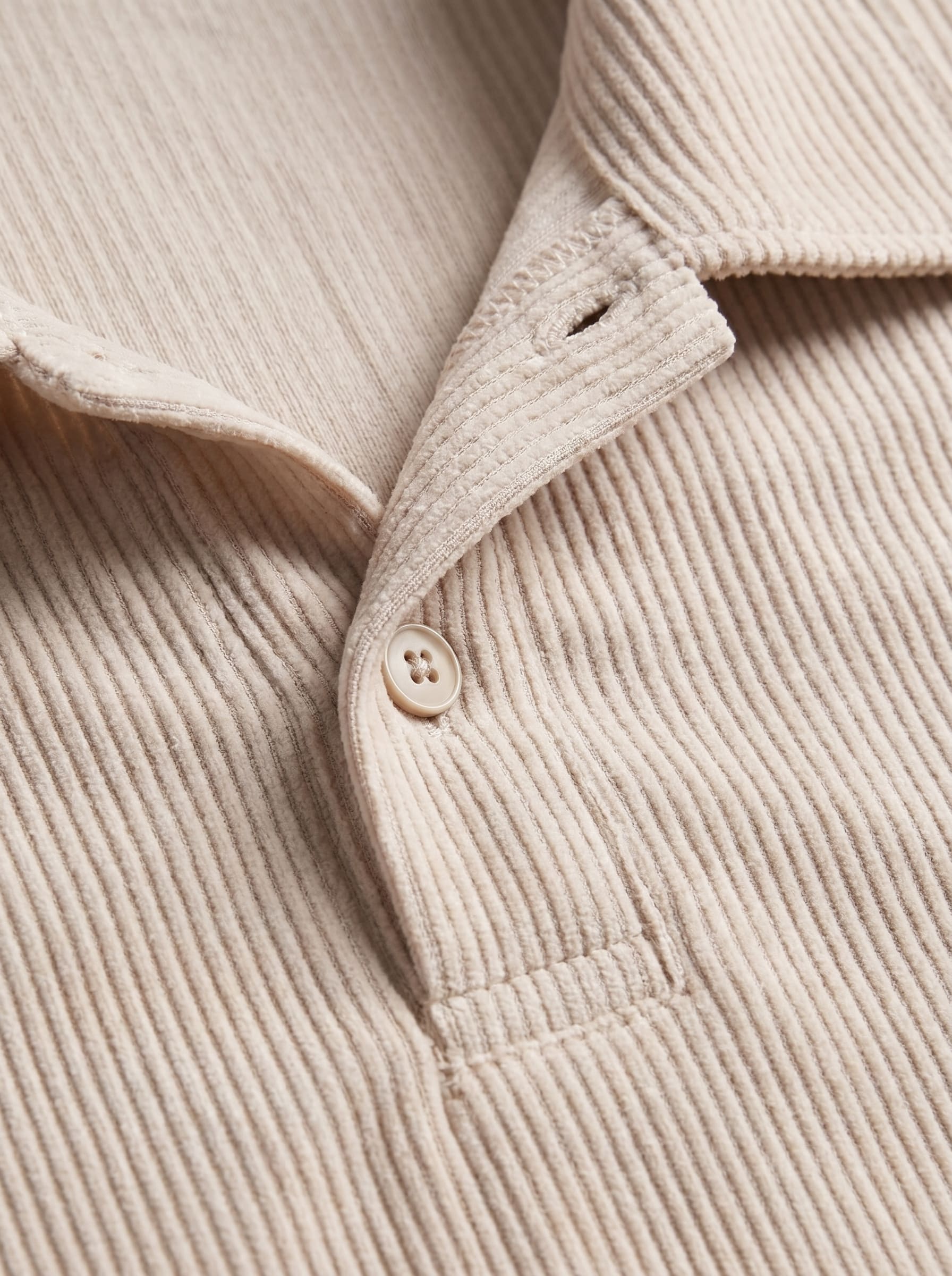Bowen Corduroy Polo and Shorts Set