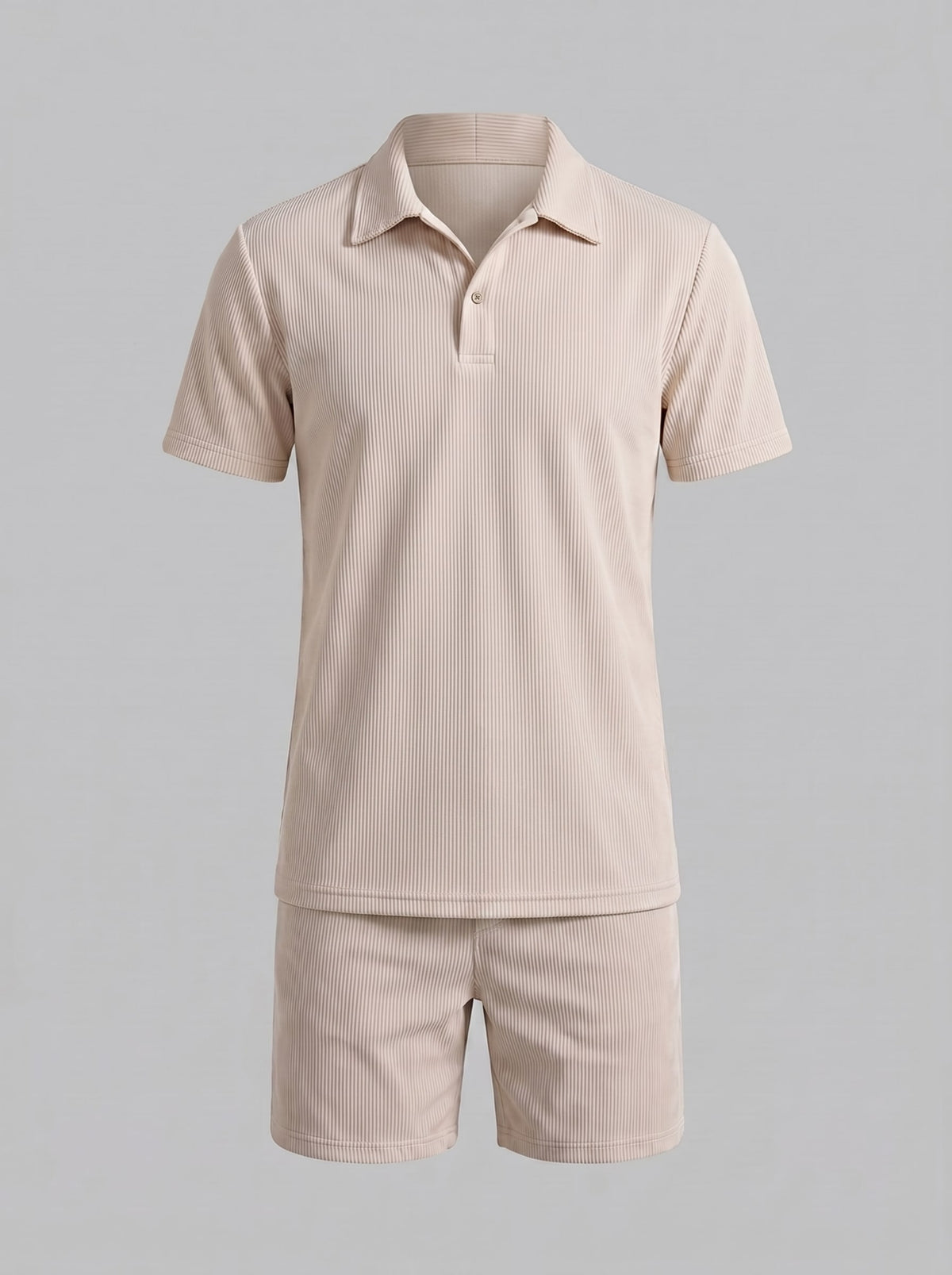 Bowen Corduroy Polo and Shorts Set_5