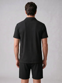Bowen Corduroy Polo and Shorts Set