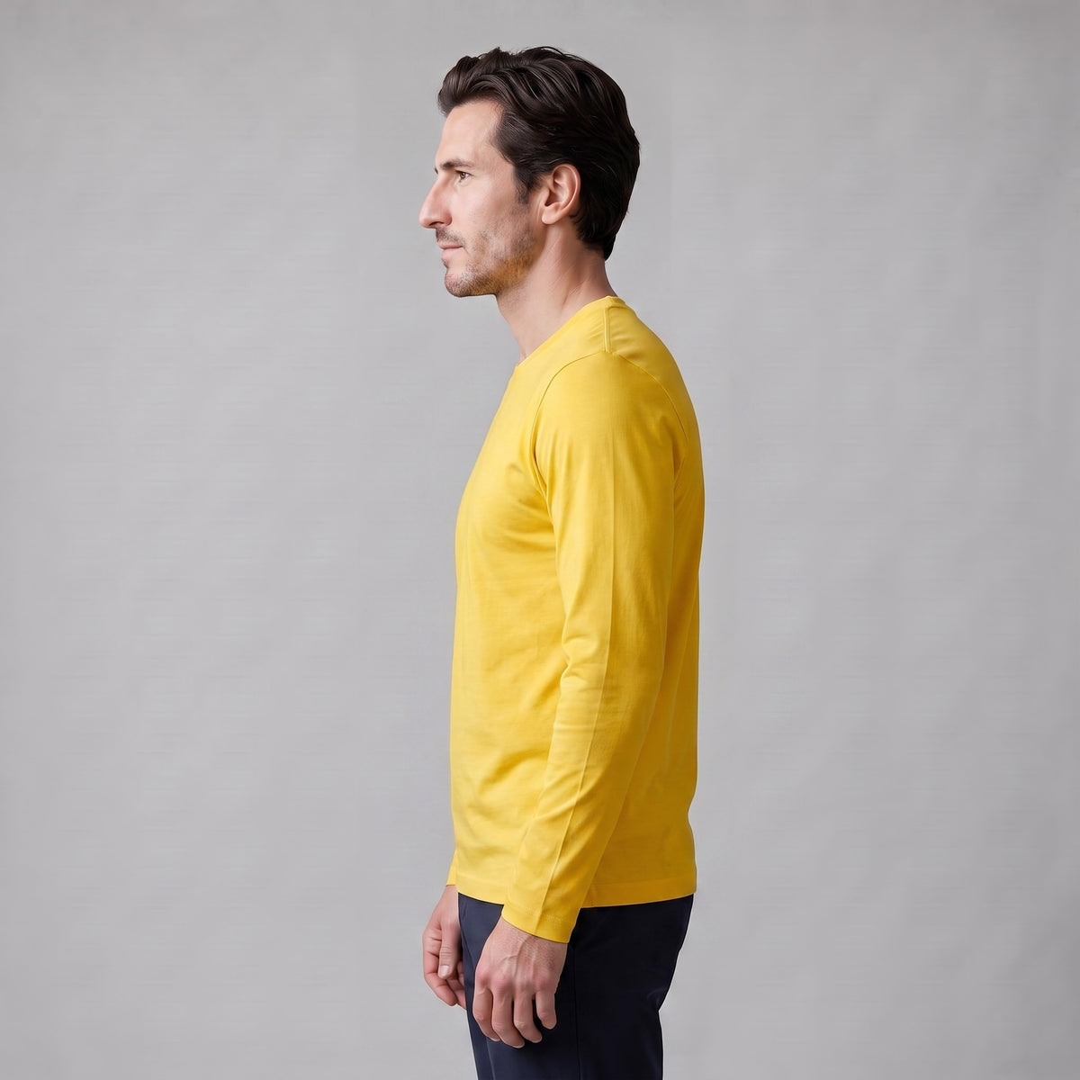 Jared Cotton Blend Long Sleeve T-Shirt_16