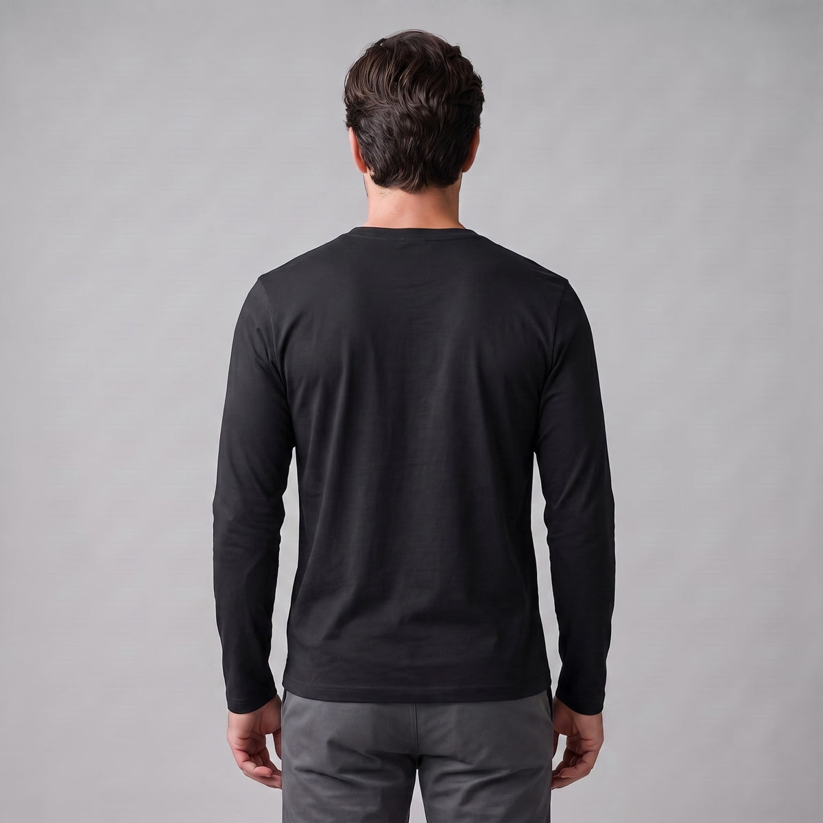Jared Cotton Blend Long Sleeve T-Shirt