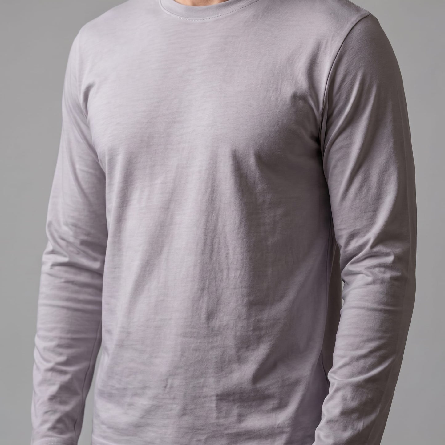 Jared Cotton Blend Long Sleeve T-Shirt_35