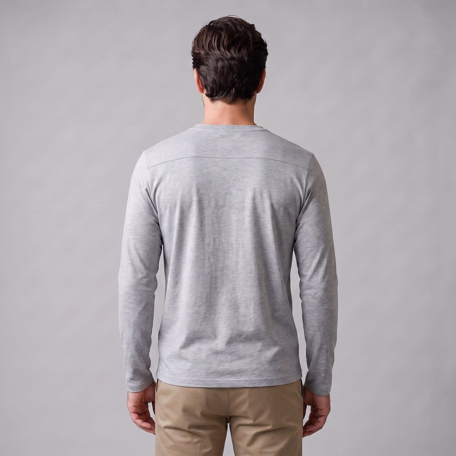 Jared Cotton Blend Long Sleeve T-Shirt