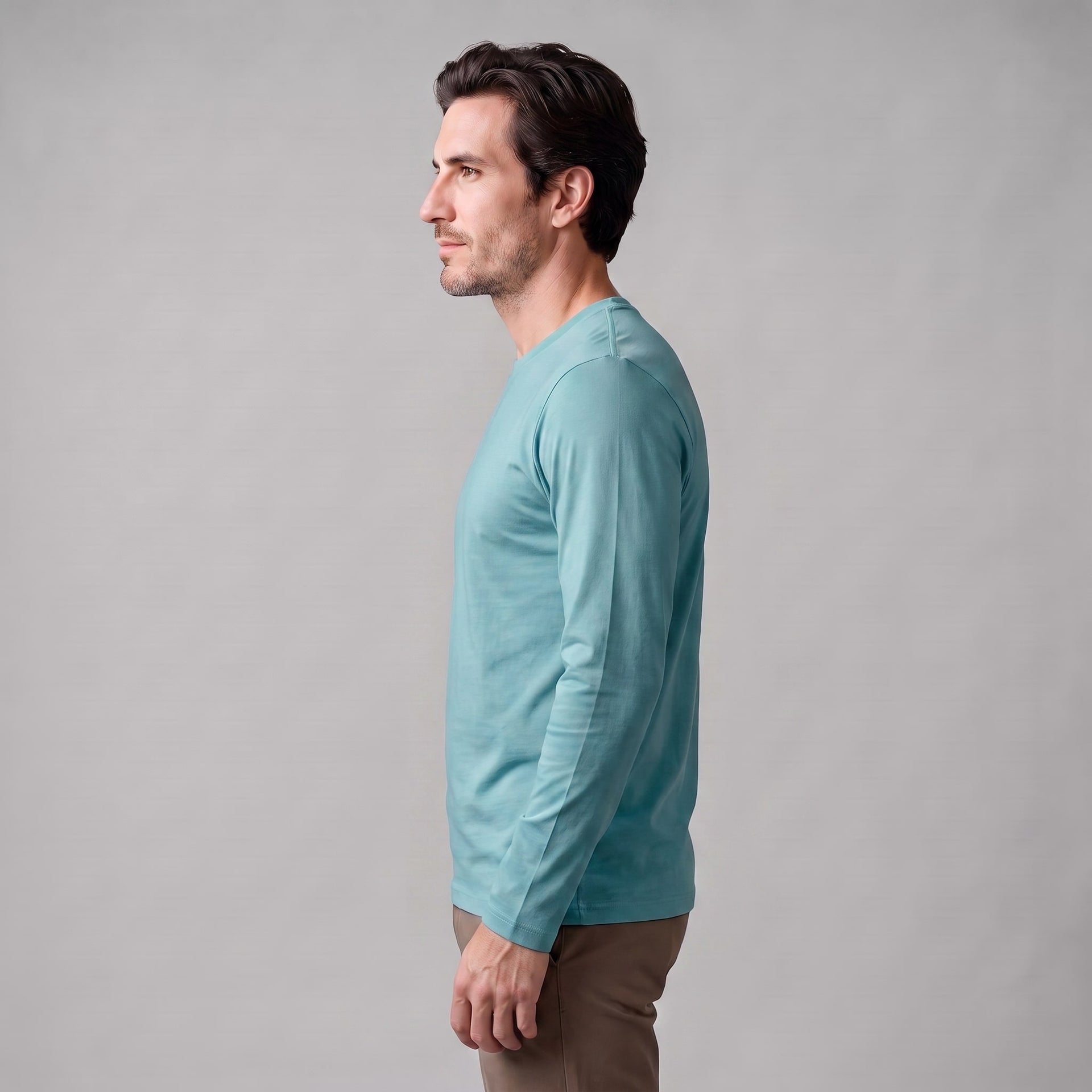 Jared Cotton Blend Long Sleeve T-Shirt