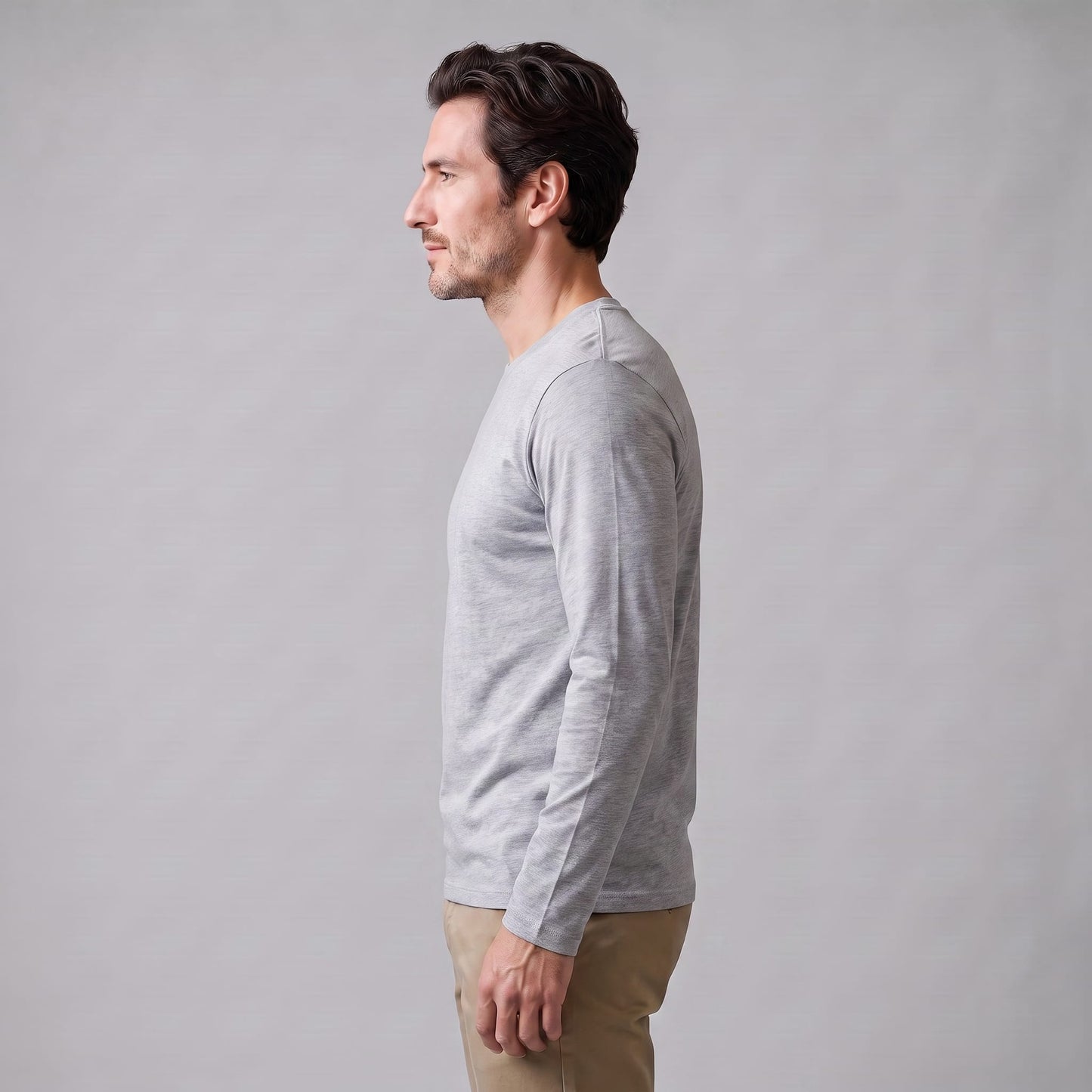 Jared Cotton Blend Long Sleeve T-Shirt_40