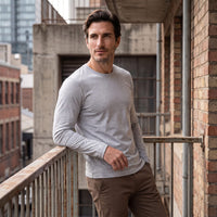 Jared Cotton Blend Long Sleeve T-Shirt
