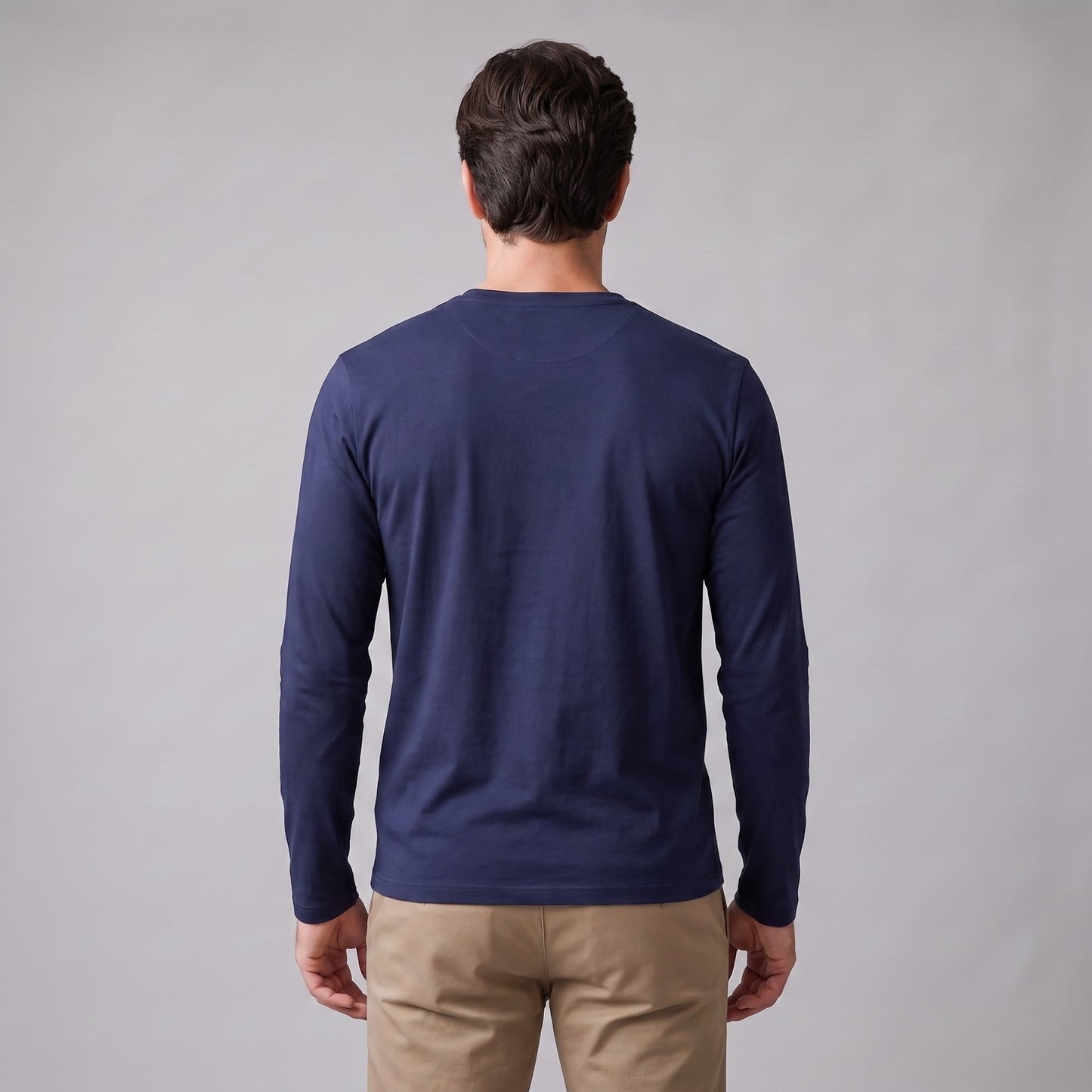 Jared Cotton Blend Long Sleeve T-Shirt_45