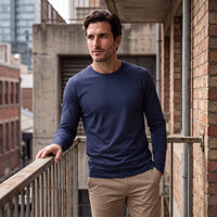 Jared Cotton Blend Long Sleeve T-Shirt