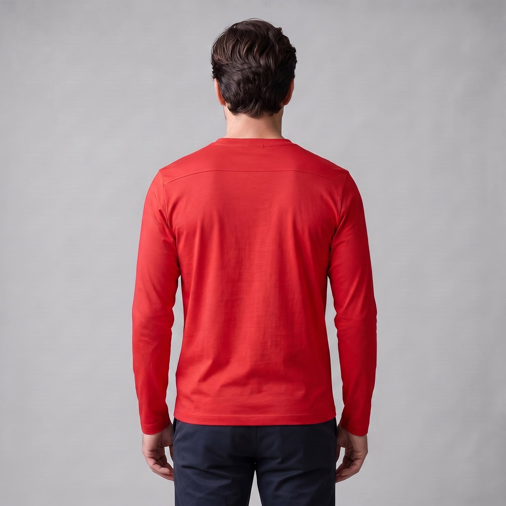 Jared Cotton Blend Long Sleeve T-Shirt