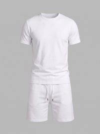 Braxton Cotton Blend T-Shirt and Shorts Set