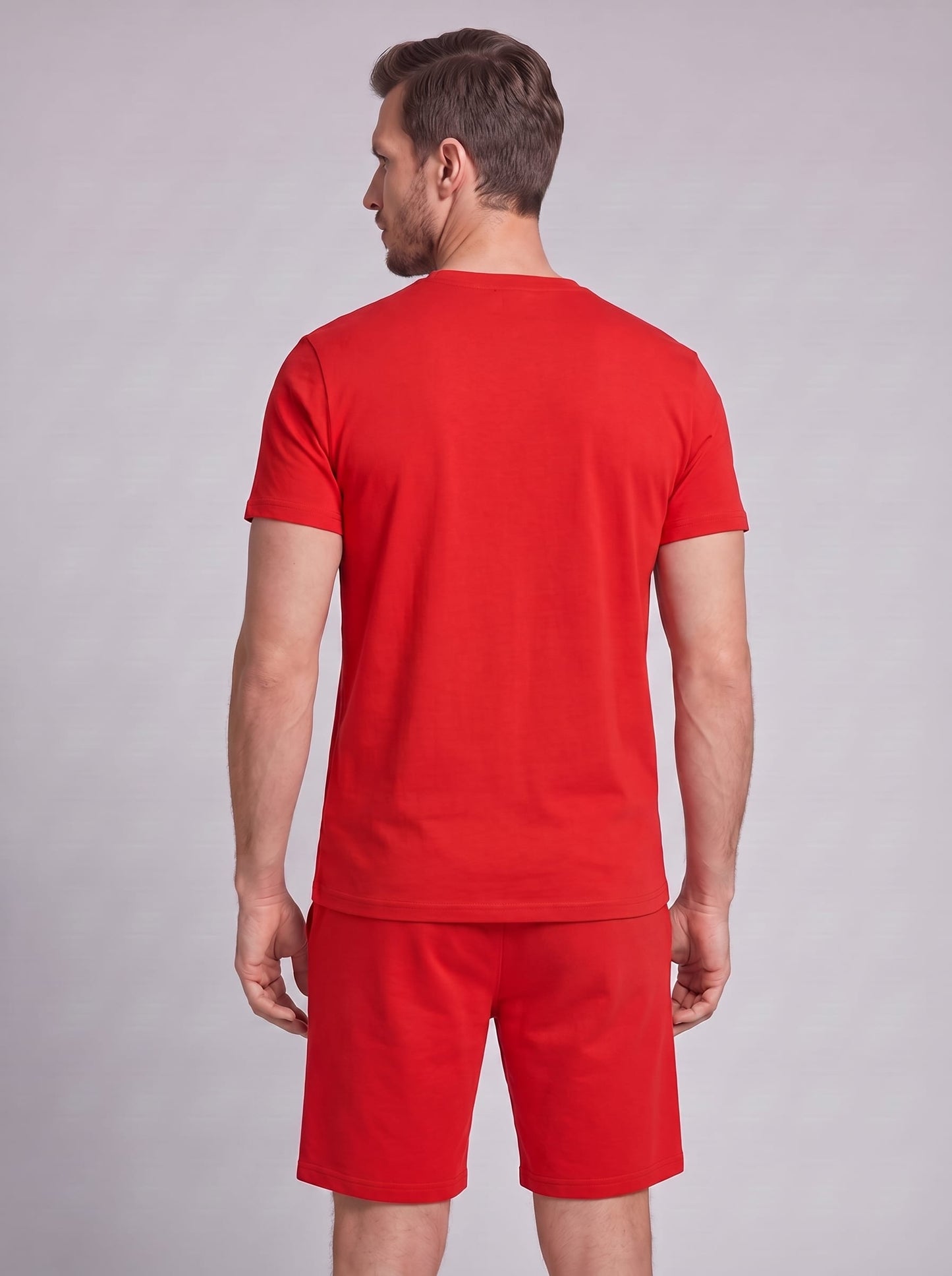 Braxton Cotton Blend T-Shirt and Shorts Set_21