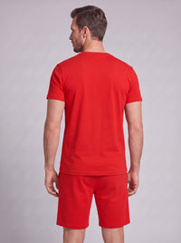 Braxton Cotton Blend T-Shirt and Shorts Set