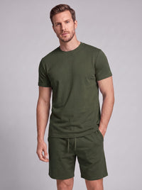 Braxton Cotton Blend T-Shirt and Shorts Set