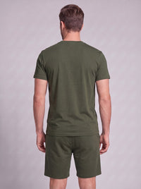 Braxton Cotton Blend T-Shirt and Shorts Set