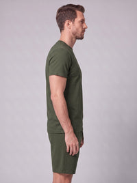 Braxton Cotton Blend T-Shirt and Shorts Set