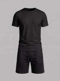 Braxton Cotton Blend T-Shirt and Shorts Set