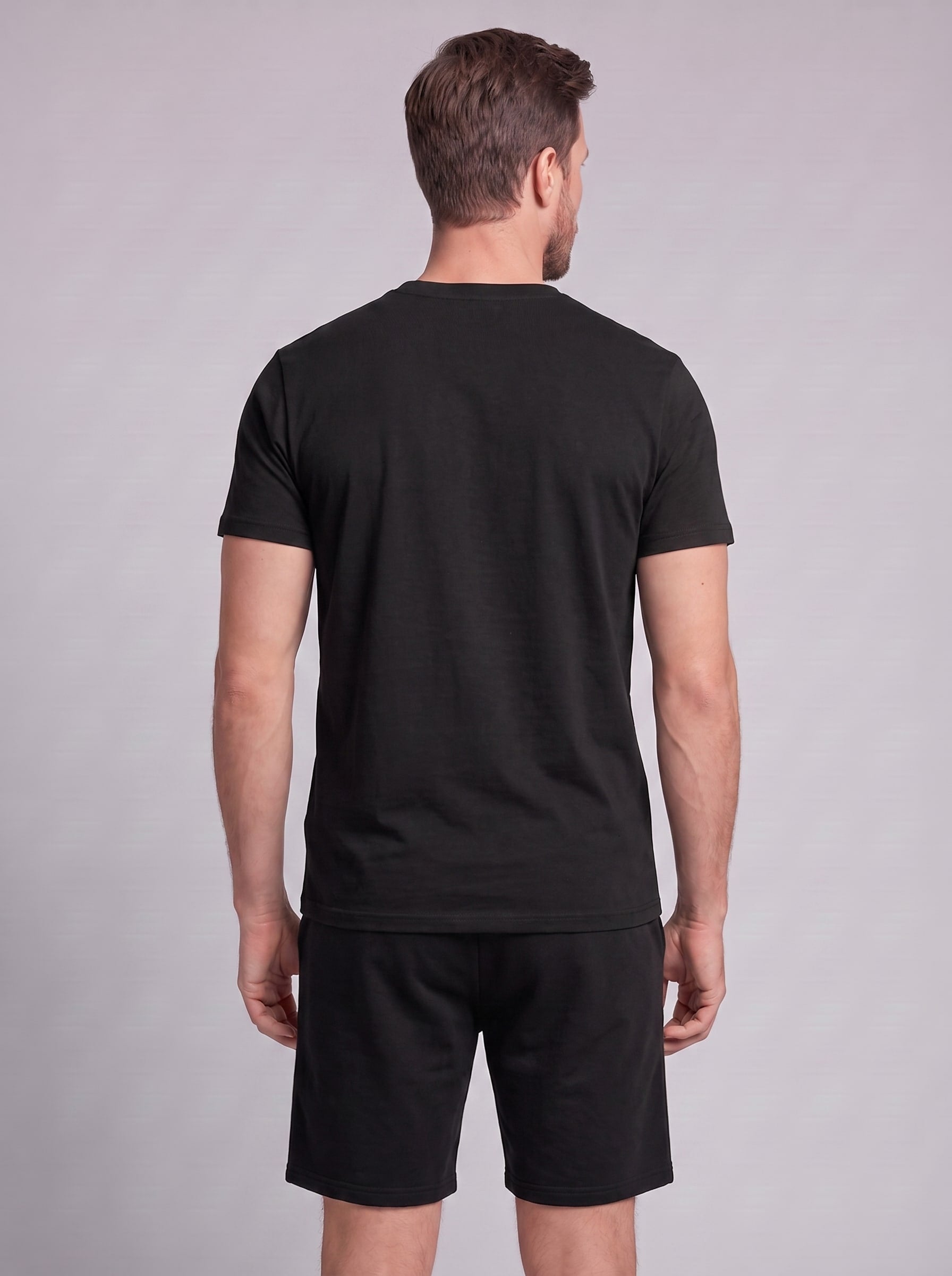 Braxton Cotton Blend T-Shirt and Shorts Set