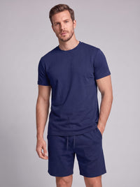 Braxton Cotton Blend T-Shirt and Shorts Set