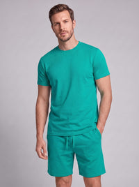 Braxton Cotton Blend T-Shirt and Shorts Set