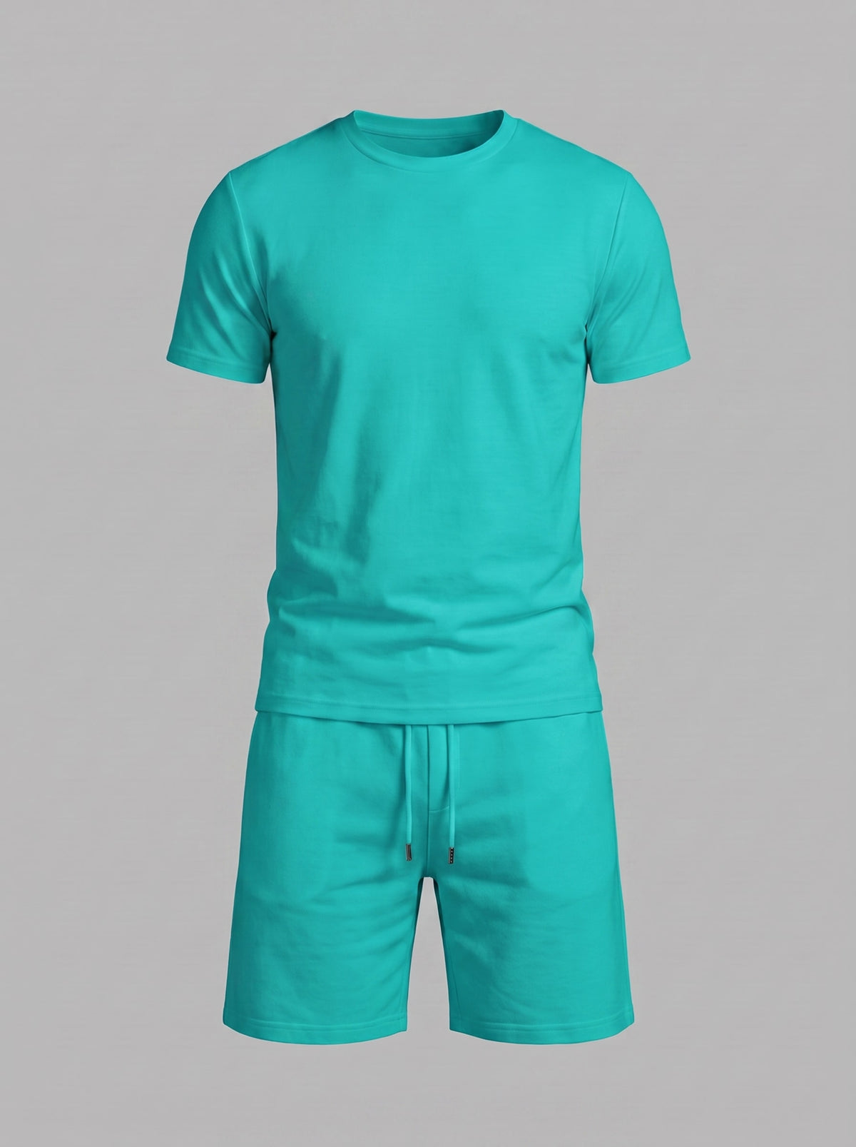 Braxton Cotton Blend T-Shirt and Shorts Set_44