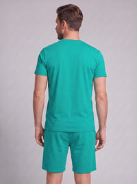 Braxton Cotton Blend T-Shirt and Shorts Set