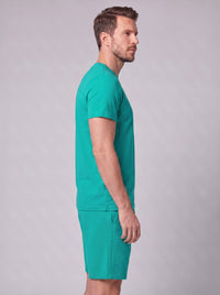 Braxton Cotton Blend T-Shirt and Shorts Set