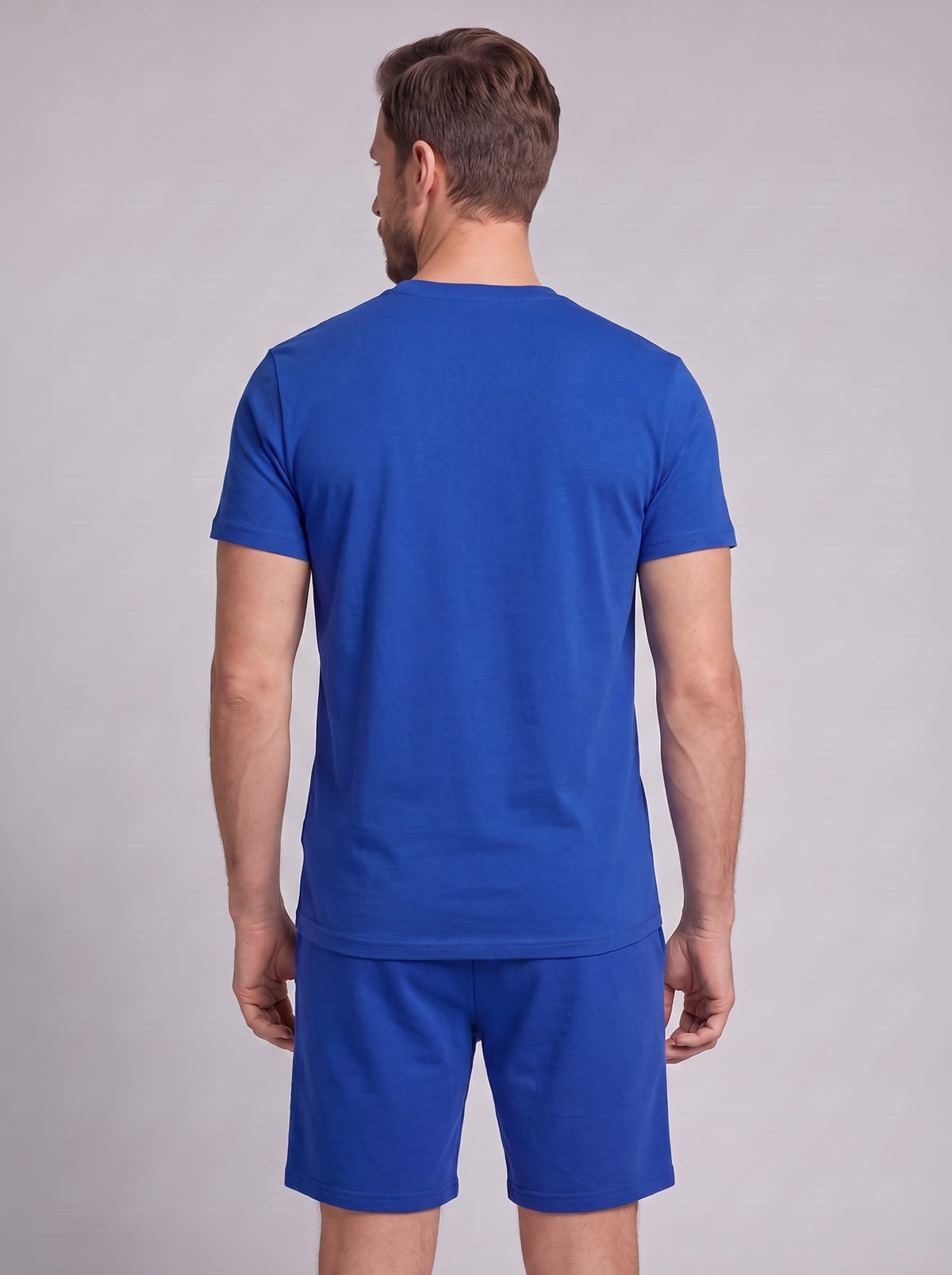 Braxton Cotton Blend T-Shirt and Shorts Set_57