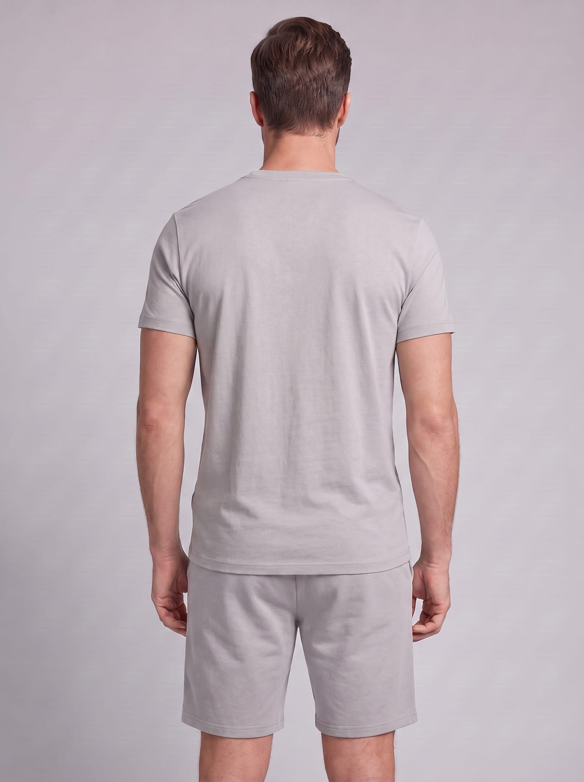 Braxton Cotton Blend T-Shirt and Shorts Set_63