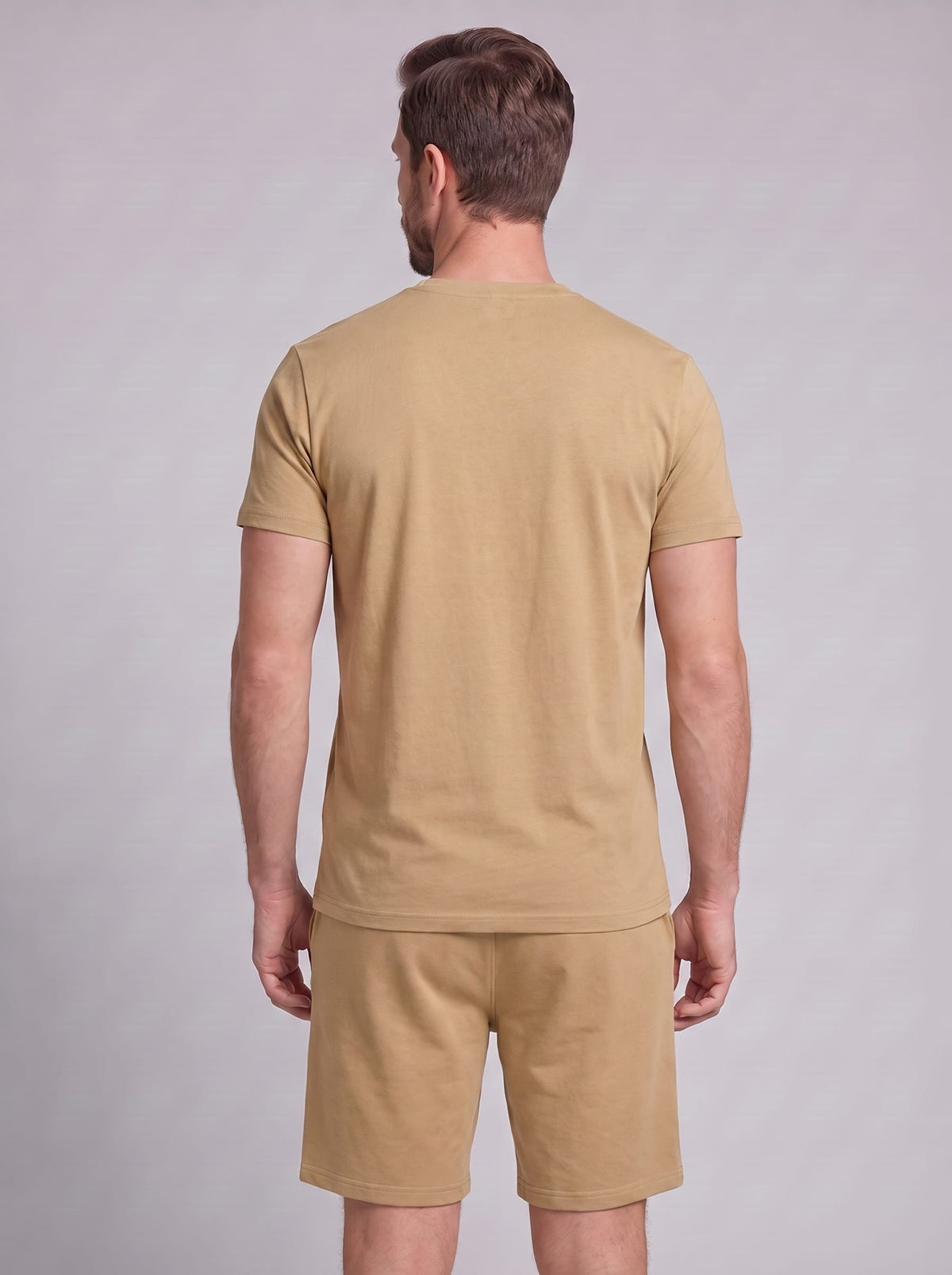 Braxton Cotton Blend T-Shirt and Shorts Set_70