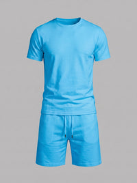 Braxton Cotton Blend T-Shirt and Shorts Set