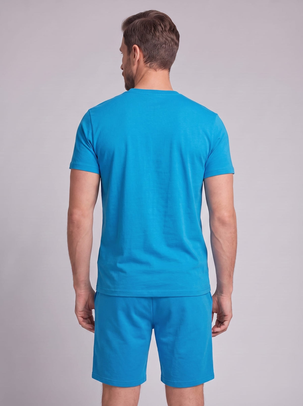 Braxton Cotton Blend T-Shirt and Shorts Set