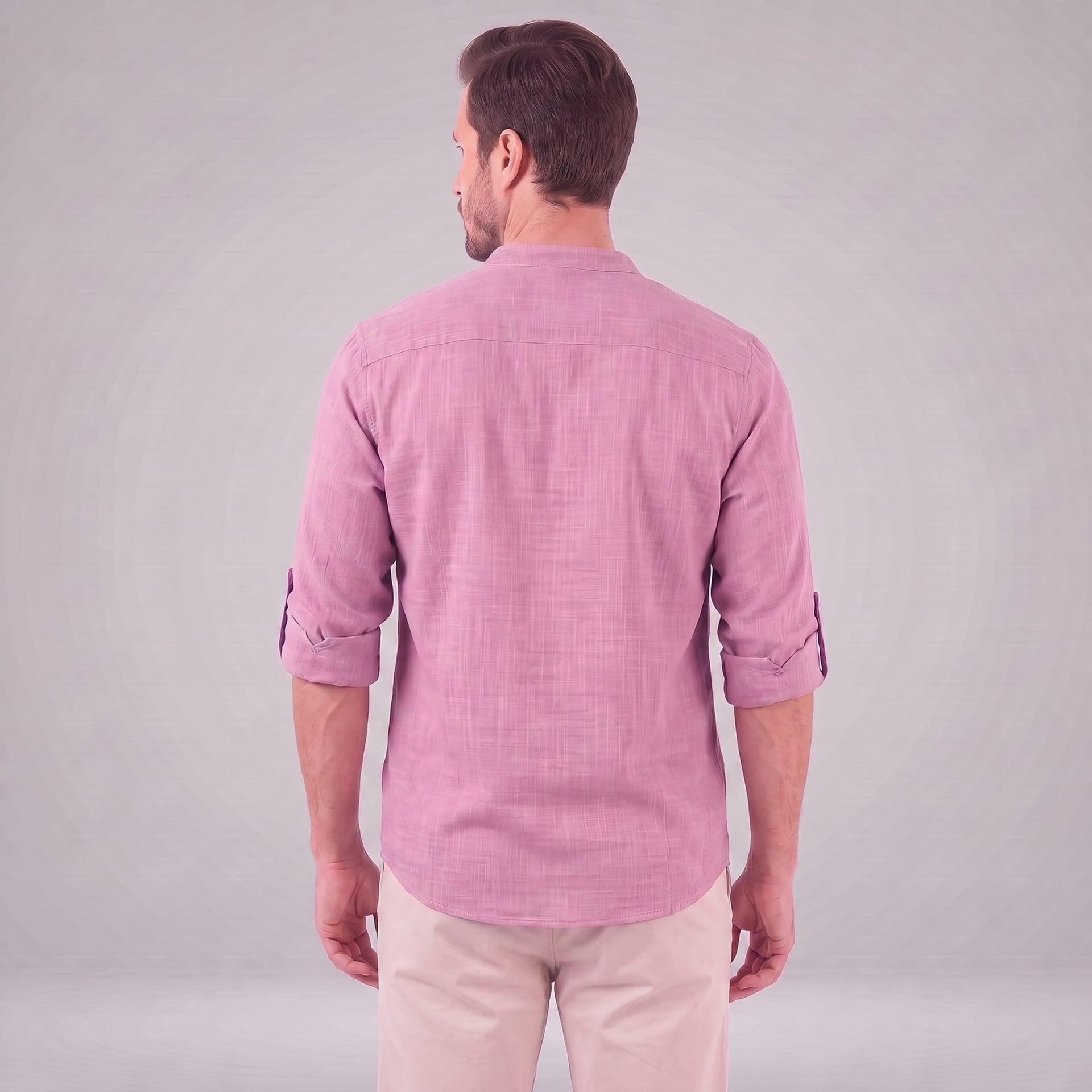 Jasper Cotton Popover Henley Shirt