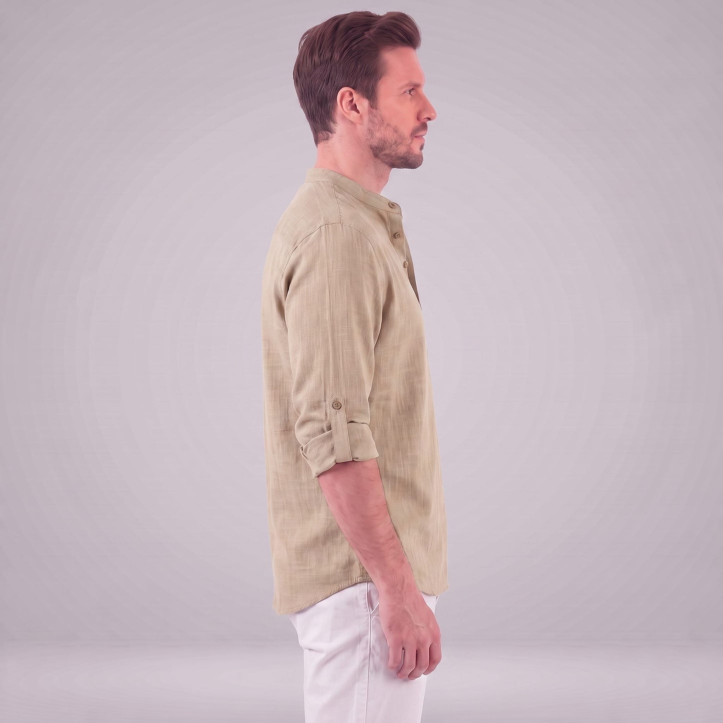 Jasper Cotton Popover Henley Shirt_22