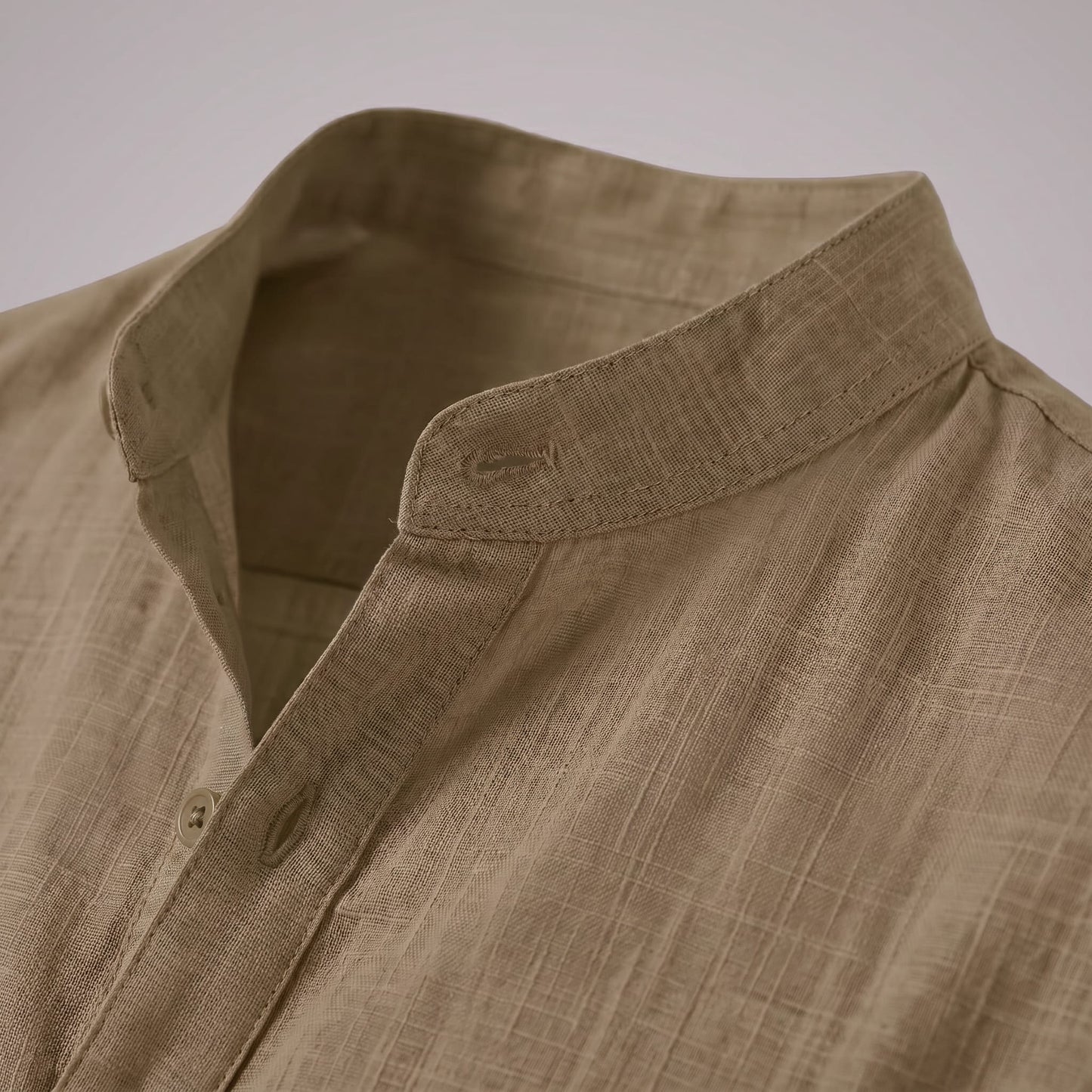 Jasper Cotton Popover Henley Shirt_28