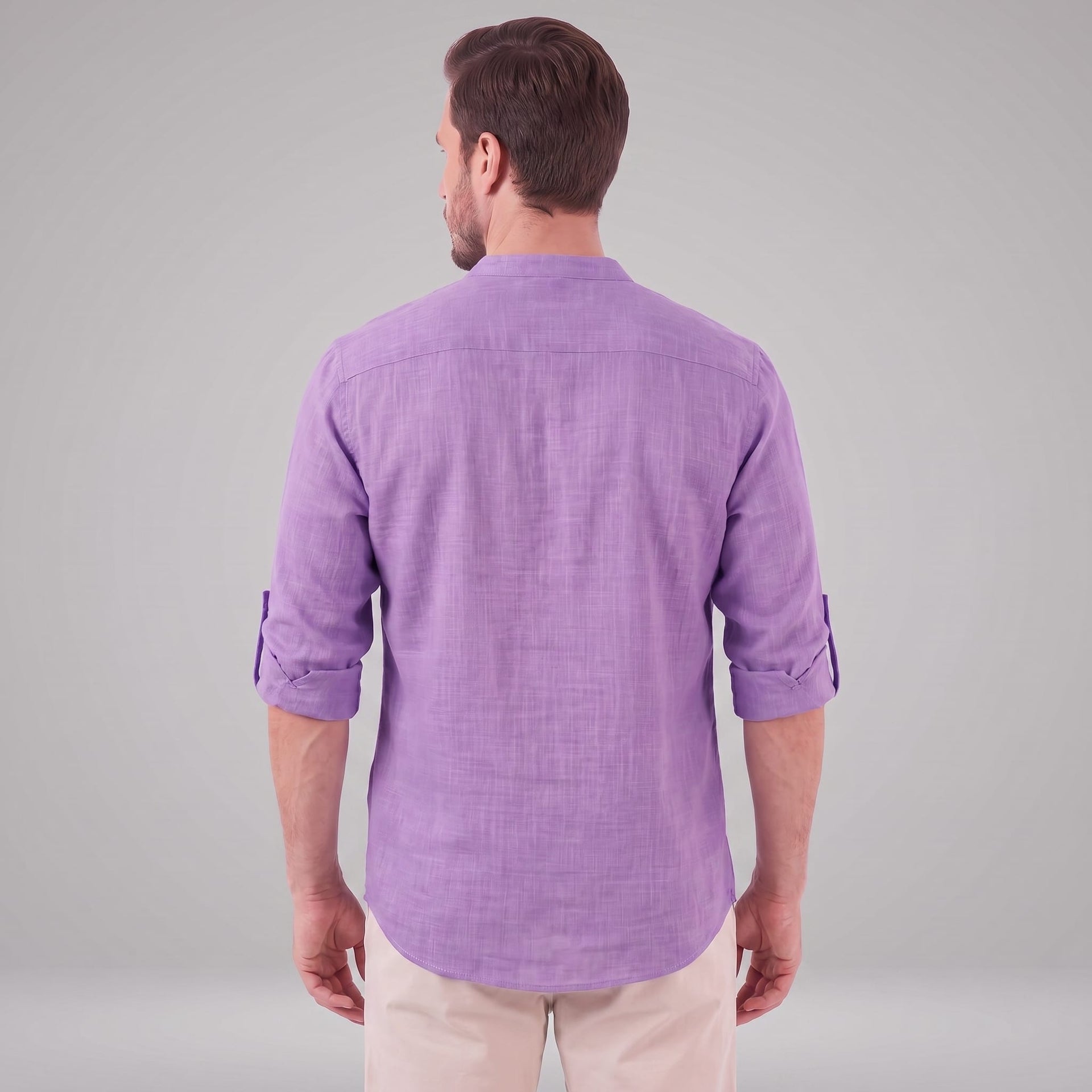 Jasper Cotton Popover Henley Shirt