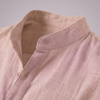 Jasper Cotton Popover Henley Shirt