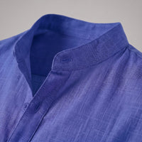 Jasper Cotton Popover Henley Shirt
