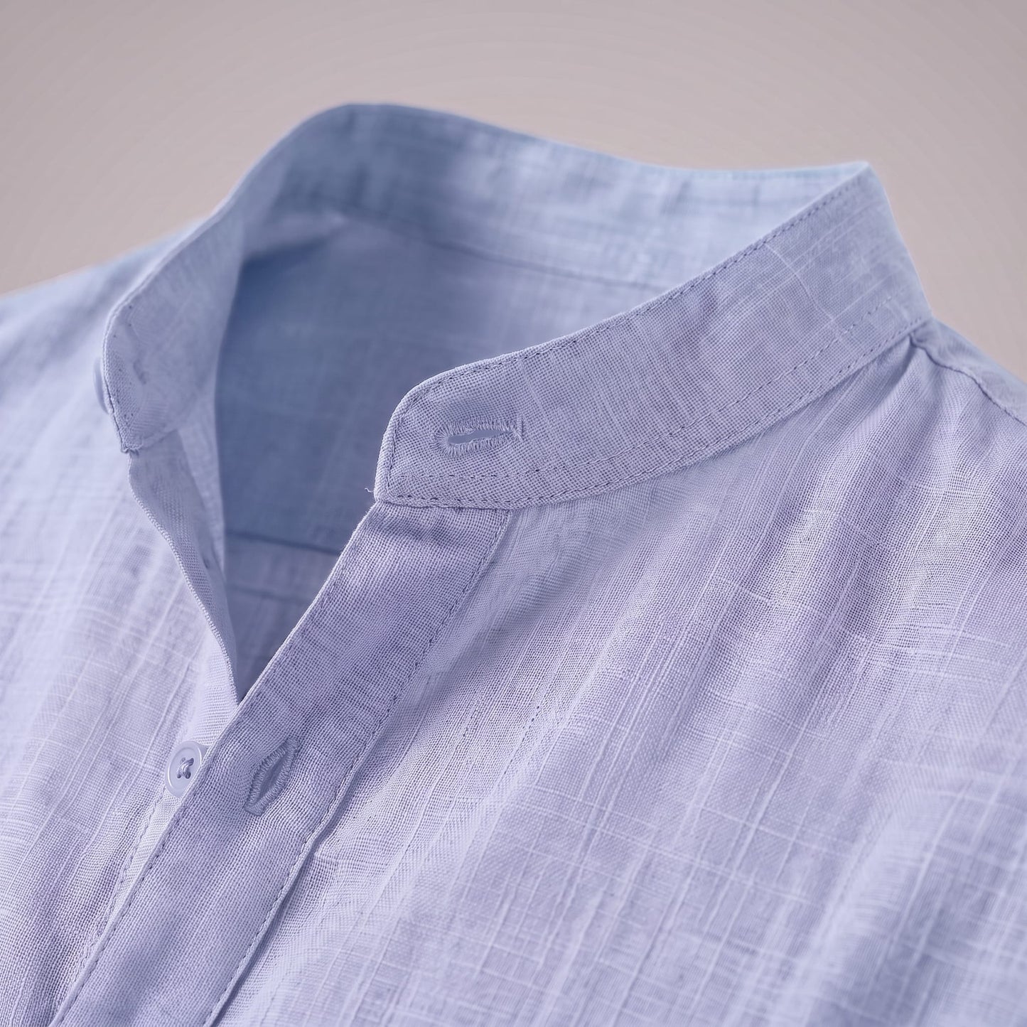 Jasper Cotton Popover Henley Shirt_46