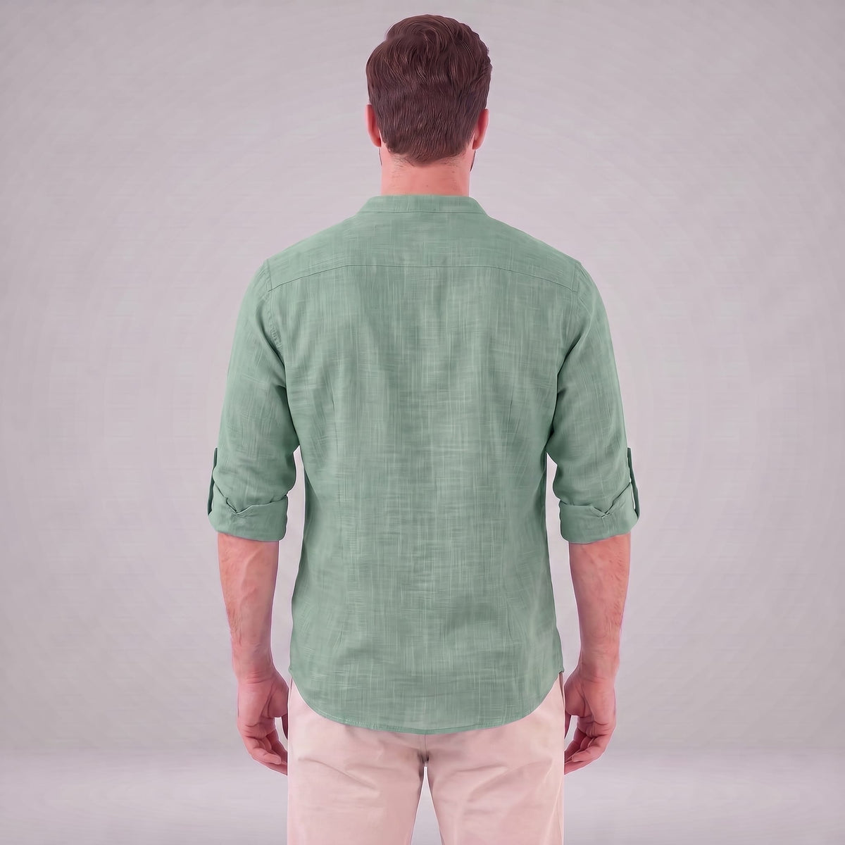 Jasper Cotton Popover Henley Shirt