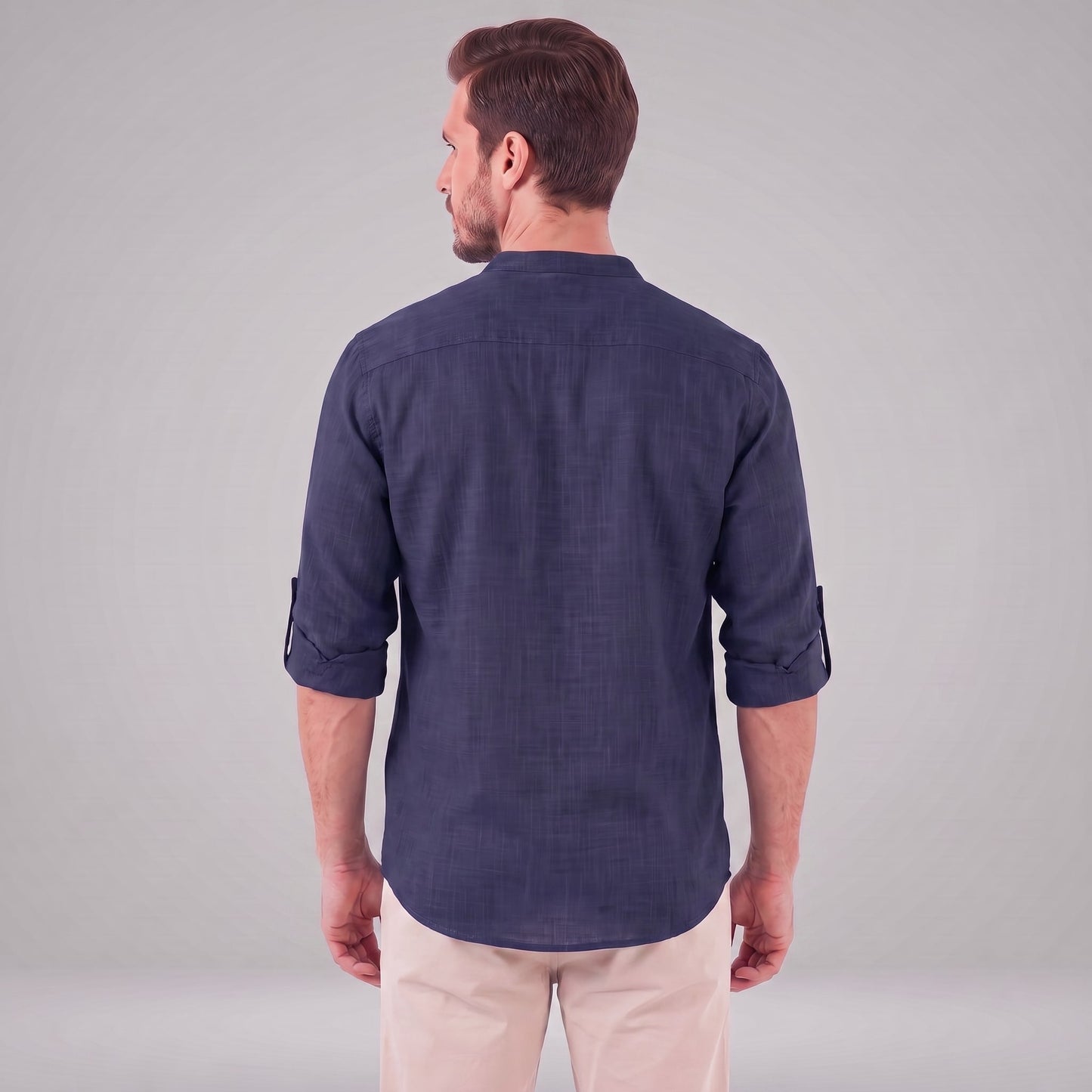Jasper Cotton Popover Henley Shirt_56