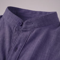 Jasper Cotton Popover Henley Shirt