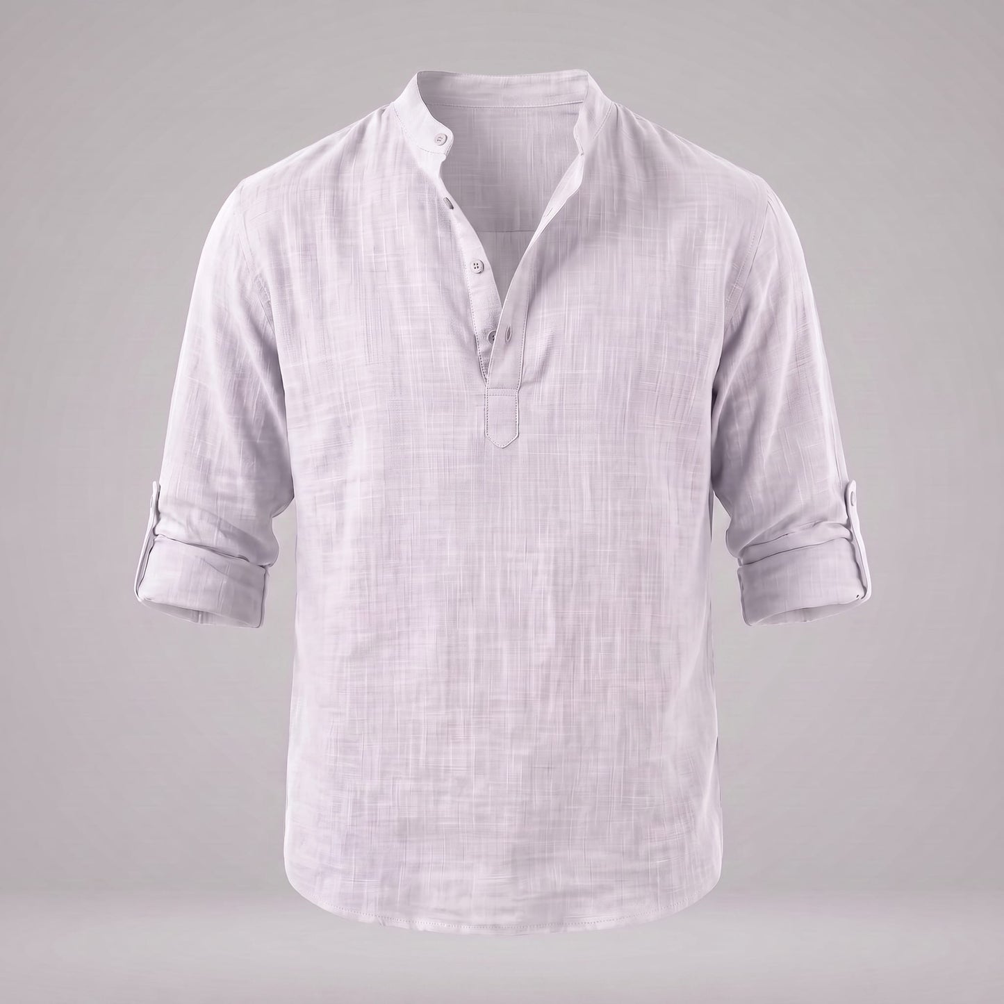Jasper Cotton Popover Henley Shirt_61