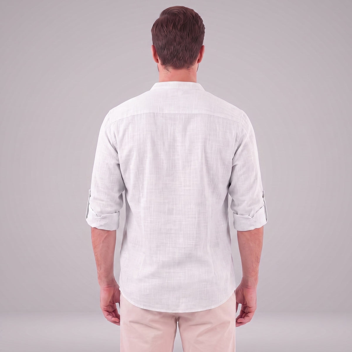 Jasper Cotton Popover Henley Shirt