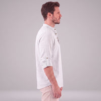 Jasper Cotton Popover Henley Shirt
