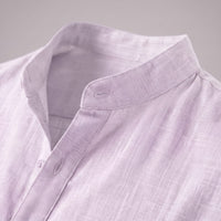 Jasper Cotton Popover Henley Shirt