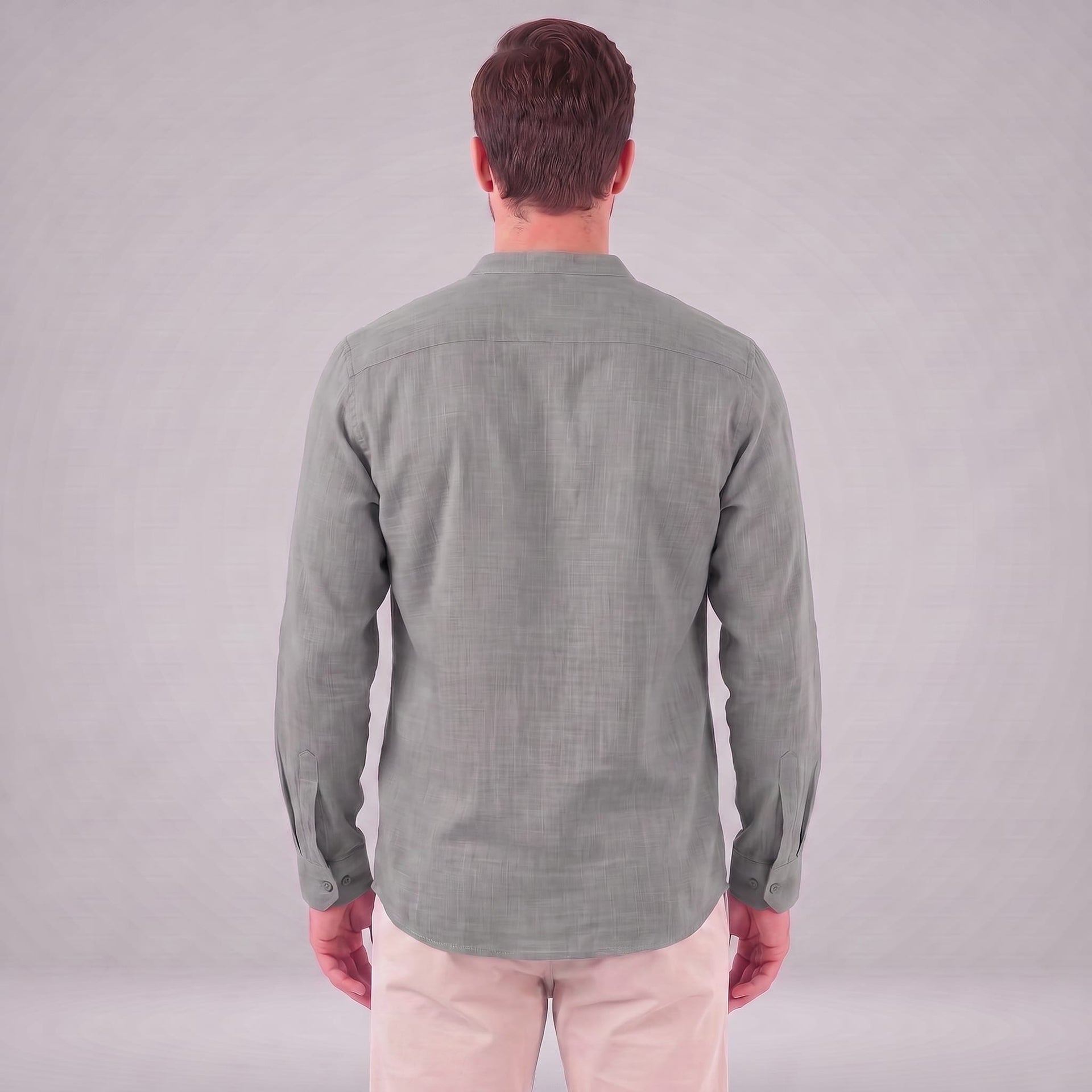 Jasper Cotton Popover Henley Shirt