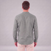 Jasper Cotton Popover Henley Shirt
