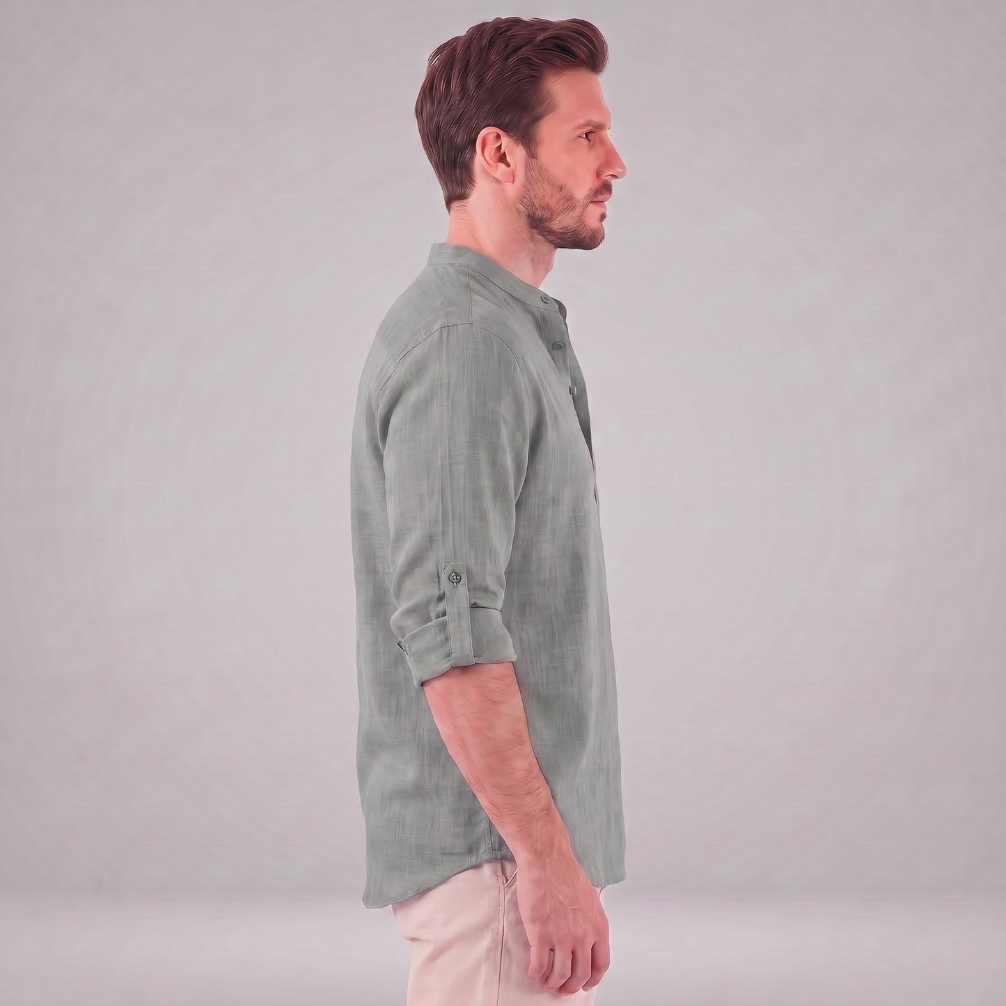 Jasper Cotton Popover Henley Shirt_75